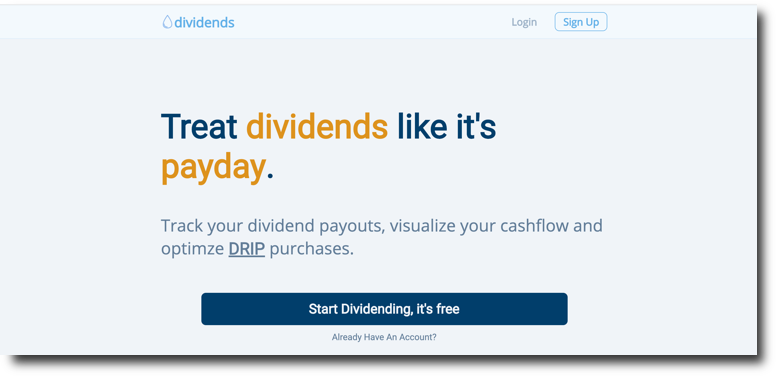 Treat dividends like it's payday